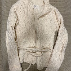 Banana Republic cream colored cardigan